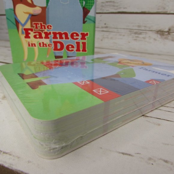 Eeboo The Farmer In The Dell 4 Card Games In 1 - Picture 5 of 6
